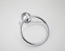 Настенный полотенцедержатель кольцо Frap F1604 хром фото 1