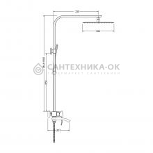 Душевая стойка Gappo G2407