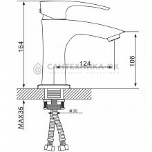 Смеситель для раковины Gappo G1007
