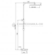 Душевая стойка Frap F24804