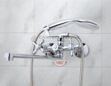 Смеситель для ванны Frap H25 F2225 в интерьере