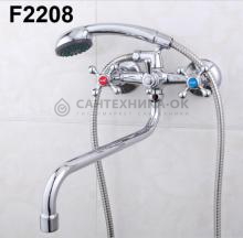 Смеситель для ванны Frap F2208 в интерьере