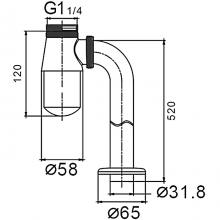 Сифон Frap F81