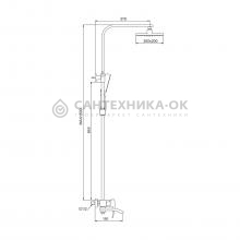 Душевая стойка Gappo G2407-8