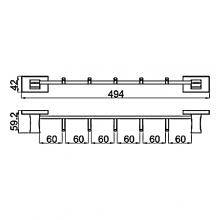 Крючок Gappo G0716-56