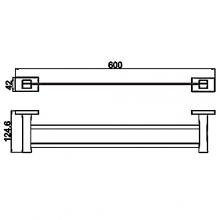 Полотенцедержатель Gappo G0709-6