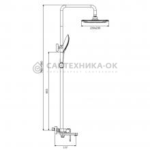 Душевая стойка Gappo G2448