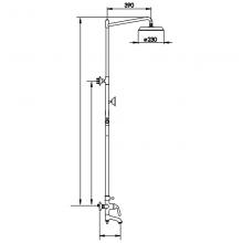 Душевая стойка Rose R0236E