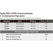 Труба Gappo G1380 16x2,2 120 метров