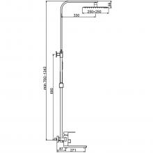 Душевая стойка Frap F24802-6
