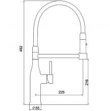 Смеситель для кухни Gappo G4398-51