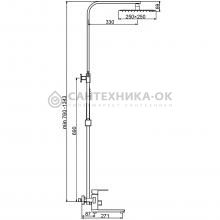 Душевая стойка Frap F24802-6