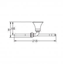 Держатель туалетной бумаги Rose RG1206