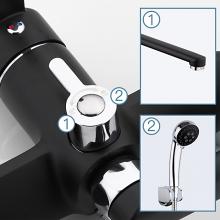 Смеситель для ванны Frap F2242