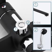 Смеситель для ванны Frap F2242