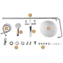 Душевая стойка Frap F24805