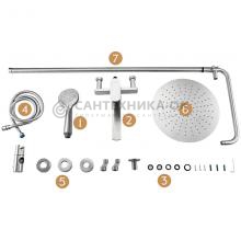 Душевая стойка Frap F24805