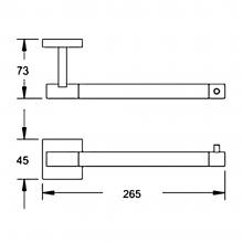 Полотенцедержатель Rose RG3006H