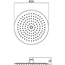 Верхний душ Ledeme L70013-25