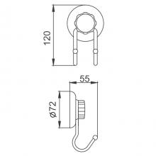 Крючок Frap F3905-2