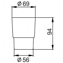 Стакан Frap F752