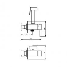 Смеситель с гигиеническим душем Haiba HB5512-7