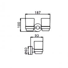 Стакан Haiba HB8308