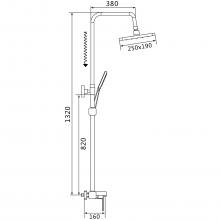 Душевая стойка Shevanik S8836H