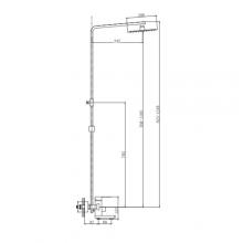 Душевая стойка Haiba HB24803-2