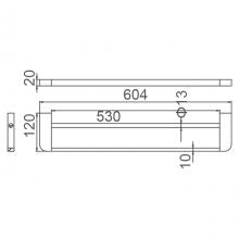 Полотенцедержатель Gerhans K27009B