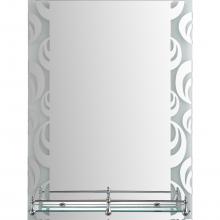 Зеркало для ванной с полочкой Frap F695