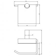 Держатель туалетной бумаги Haiba HB8403-4