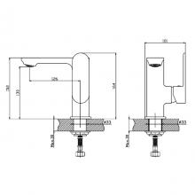 Смеситель для раковины Haiba HB12590-7