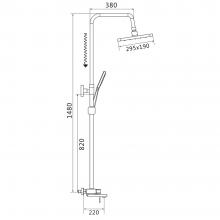 Душевая стойка Shevanik S8236H