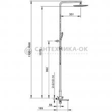 Душевая стойка Gappo G2417-8