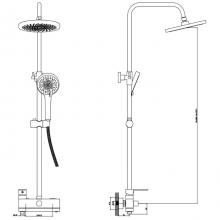 Душевая стойка Haiba HB24590