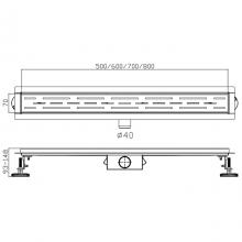 Душевой трап Haiba HB91500-3