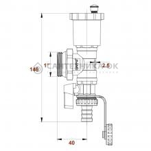 Фитинги Gappo G435.06 1