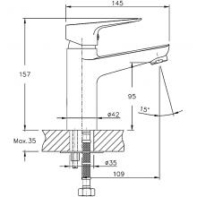 Смеситель для раковины Haiba HB10506