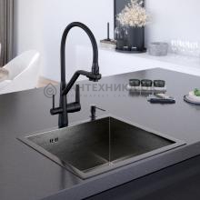 Мойка для кухни из нержавеющей стали Gerhans K35043B
