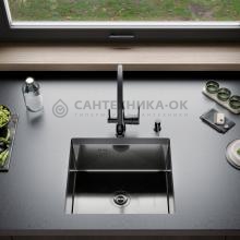 Мойка для кухни из нержавеющей стали Gerhans K35043B