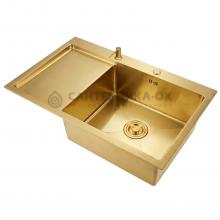 Мойка для кухни из нержавеющей стали Gerhans K37851G-R