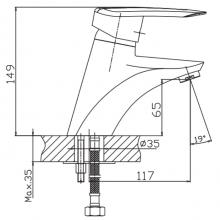 Смеситель для раковины Haiba HB1007