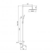 Душевая стойка Frap F24807-6