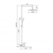 Душевая стойка Frap F24806-9