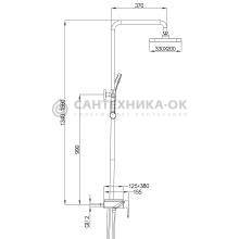 Душевая стойка Gappo G2496-10
