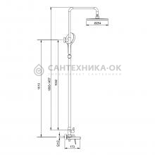 Душевая стойка Gappo G2499-33