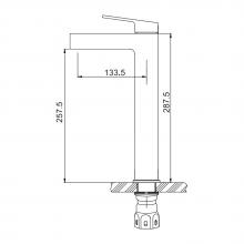 Смеситель для раковины Gappo G1099-83