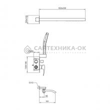 Душевой комплект Gappo G7107-73