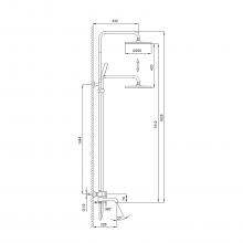 Душевая стойка Gappo G2406-3